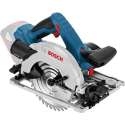 Bosch Professional GKS 18V-57 G Accu cirkelzaagmachine - Met 2x GBA 18V 5,0Ah accu's, lader en L-BOXX