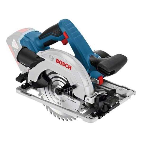 Bosch Professional GKS 18V-57 G Accu cirkelzaagmachine - Met 2x GBA 18V 5,0Ah accu's, lader en L-BOXX