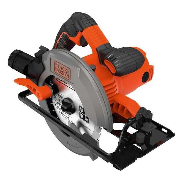 BLACK+DECKER CS1550K-QS Cirkelzaag - 1500W - met diepte instelling