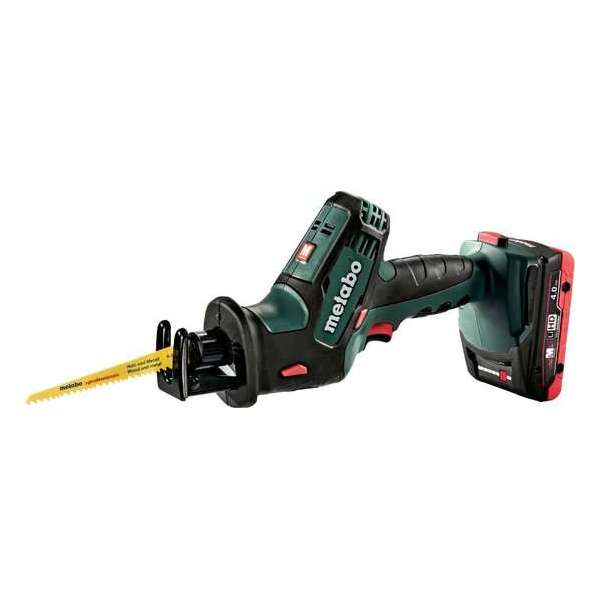 Metabo SSE 18 LTX Compact 18V LiHD accu Reciprozaag set in koffer (2x 4,0Ah accu)