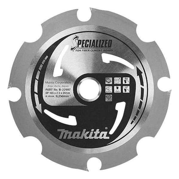 Makita B-22997 Zaagb PCD 165x20x2,3 4T 12g