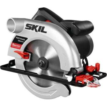 Skil 5255 AA Cirkelzaag - 1150 Watt - 55 mm zaagdiepte - Inclusief zaagblad