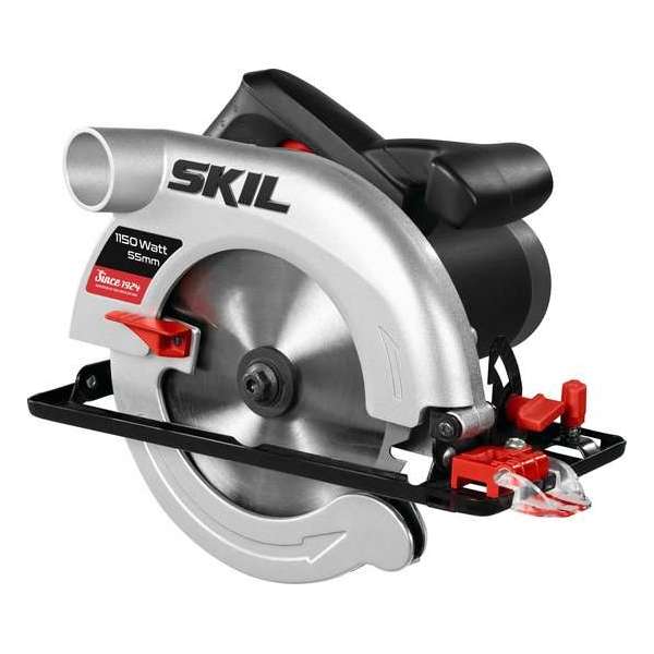 Skil 5255 AA Cirkelzaag - 1150 Watt - 55 mm zaagdiepte - Inclusief zaagblad