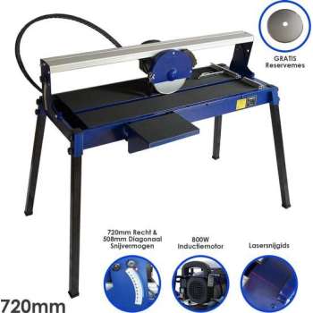 T-Mech Wet Tile Cutter Bench - 720mm / 800W