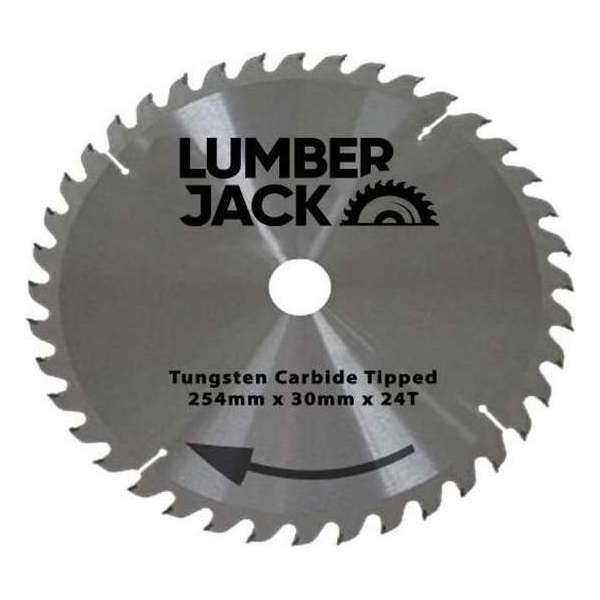 Lumberjack Zaagblad 254mm, 24T - CSB25424