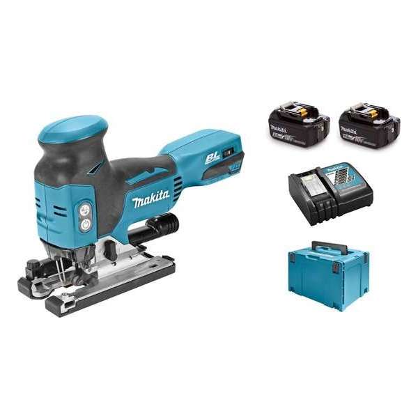 Makita DJV181RT1J Blau/Schwarz Akku-Stichsäge 5,0 Ah