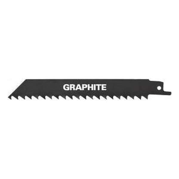 Graphite Reciprozaag 225 mm 6TPI Bi-Metaal, 2 stuks