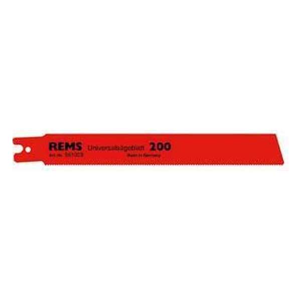 Rems 561003 HSS-Bi Reciprozaagblad - 200 x 1,8/2,5mm - Gietijzer/RVS/Hout met spijkers (5st)