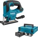 Makita JV103DSAJ 10.8V Li-Ion Accu decoupeerzaag set (1x 2.0Ah accu) in Mbox - D-greep - variabel - koolborstelloos