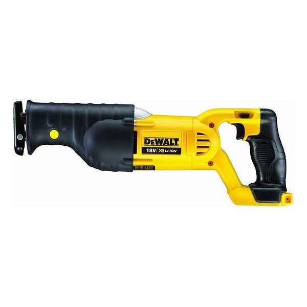 DeWalt DCS380N 18V Li-Ion accu reciprozaag body - snelwissel