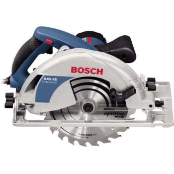 Bosch Professional GKS 85 G Cirkelzaag - 2200 Watt - 85 mm zaagdiepte - Inclusief zaagblad