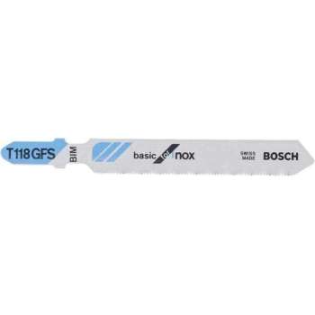 Bosch - Decoupeerzaagblad T 118 GFS Basic for Inox - 5 stuks