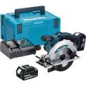 Makita DSS610RTJ 18V Li-Ion Accu cirkelzaag set (2x 5.0Ah accu) in Mbox - 165mm