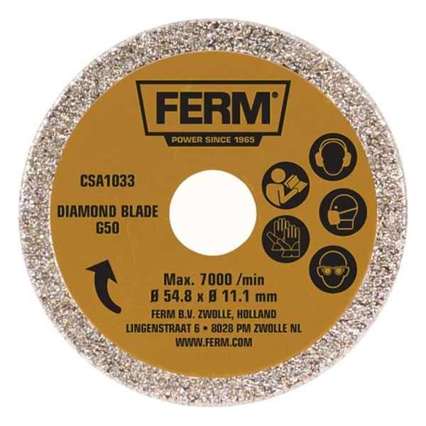 FERM CSA1033 Diamant zaagblad G50