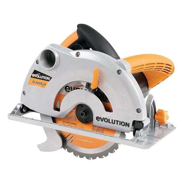 Evolution Rage - B - 185 mm Cirkelzaag metaal | hout | kunststof