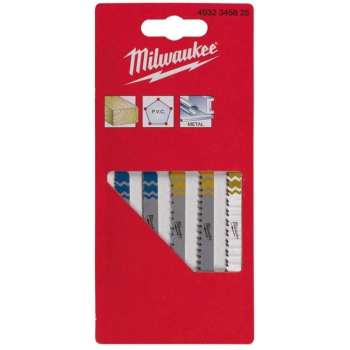 Milwaukee 4932345825 5 delig PROFI-SET Decoupeerzaagblad set - Hout / Metaal / Kunststof