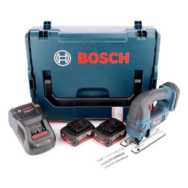 Bosch Professional GST 18 V-LI B Accu decoupeerzaag - Met 2x 5,0Ah accu's