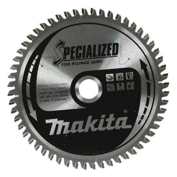 Makita B-10344 Cirkelzaagblad - 165 x 20 x 48T - Hout