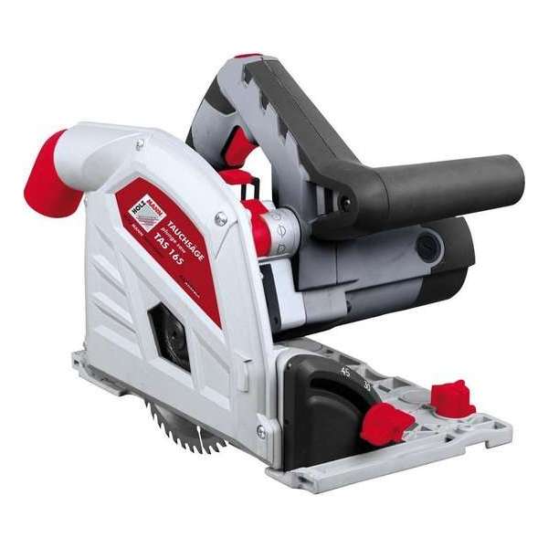 Holzmann Invalzaag TAS165 met stofzak - 165mm - 1200W