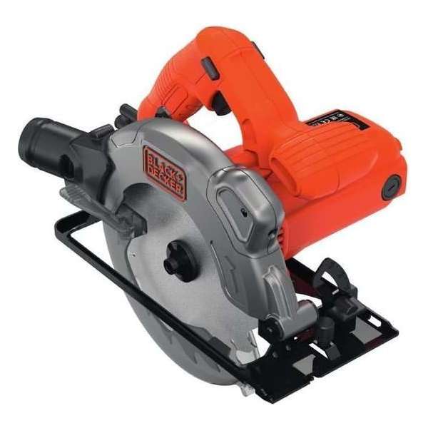 BLACK+DECKER cirkelzaag met extra zaagblad - 1250W