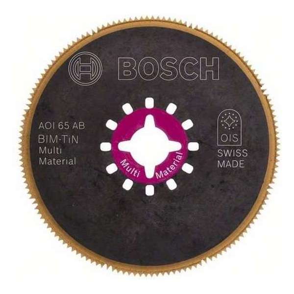 Bosch - BIM-TiN segmentzaagblad AOI 65 AB Multi Material 65 mm