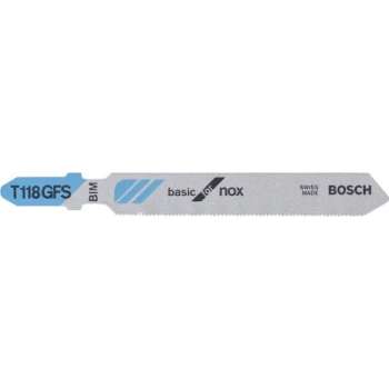 Bosch - Decoupeerzaagblad T 118 GFS Basic for Inox - 3 stuks