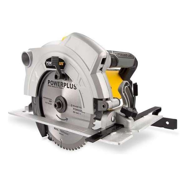 Powerplus POWX0520 Cirkelzaag - 1500 W - Ø 185 mm