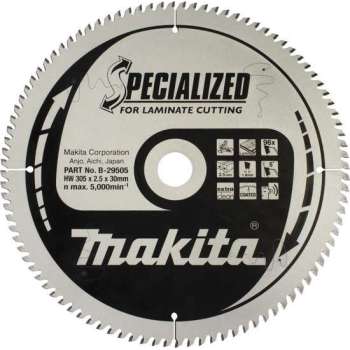 Makita Cirkelzaagblad Laminaat 216x2.5x30mm 72T B-29474