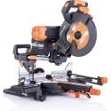 EVOLUTION - EVOLUTION RAGE R255 SMS DB+ multifunctionele dubbele verstekzaag - DIA 255 MM - 2000W - 18.3KG