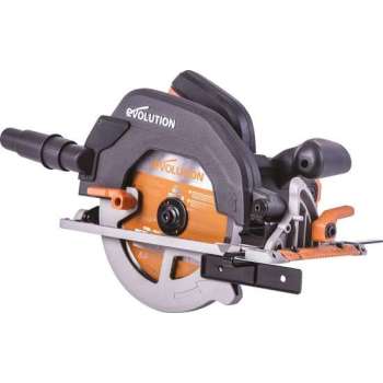 EVOLUTION - Evolution Cirkelzaag multifunctioneel 1600W - DIA 185 MM - 1600W - 4.9KG