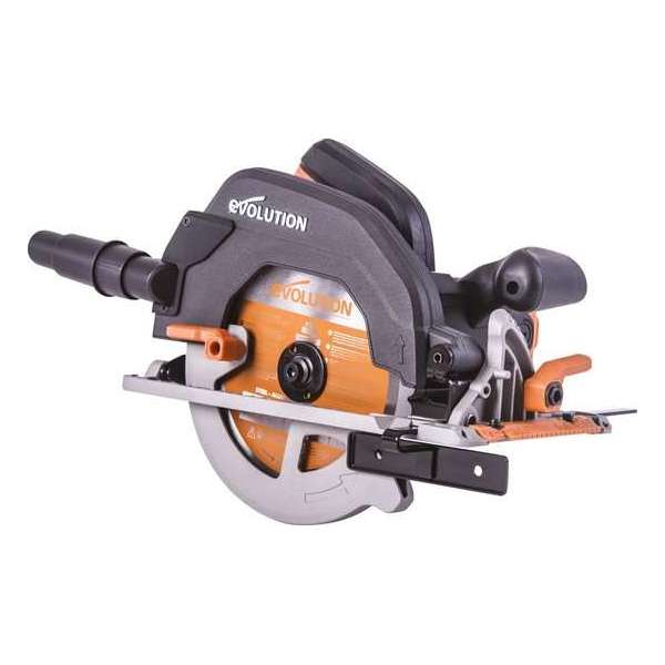 EVOLUTION - Evolution Cirkelzaag multifunctioneel 1600W - DIA 185 MM - 1600W - 4.9KG