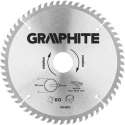 GRAPHITE Cirkelzaagblad 185 mm, 60 tands, Hout