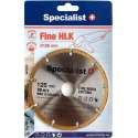 FINE HLK 125 x 22.23mm , carbide korrel gecoat all-cut blade