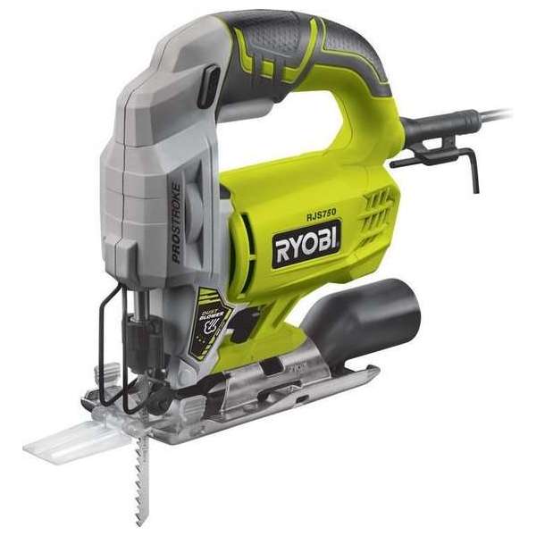 Ryobi RJS750-G Decoupeerzaagmachine - 500W - D-greep - variabel