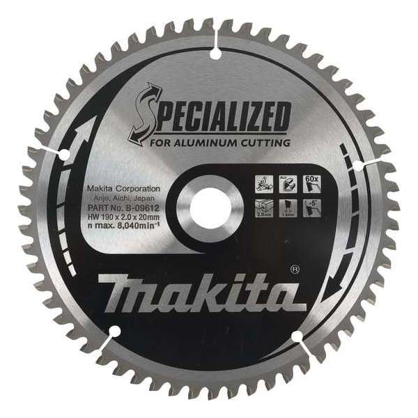 Makita B-56552 Zaagb alu 165x20x1,8 60T 5g