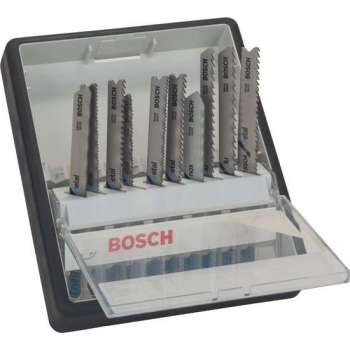 Bosch - 10-delige Robust Line decoupeerzaagbladenset Metal Expert T-schacht