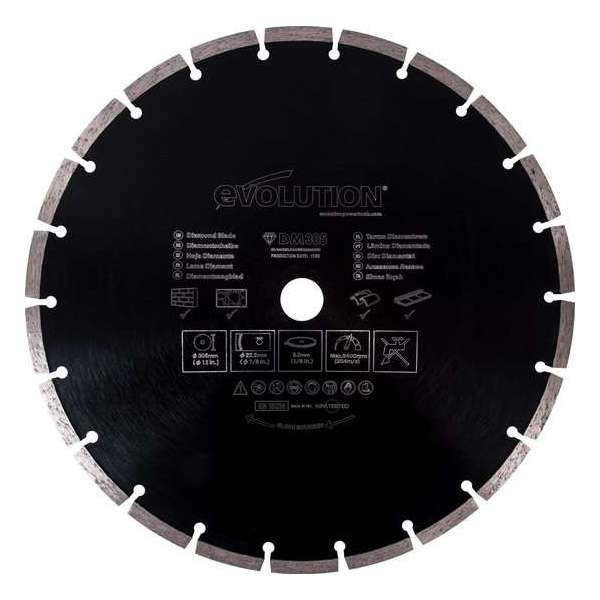 EVOLUTION - Evolution Diamantschijf 305 mm voor Disccutter - 305 MM