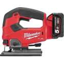 Milwaukee M18 FJS-502X 18V Li-Ion accu Decoupeerzaagmachine set (2x 5.0Ah accu) in HD-Box - koolborstelloos