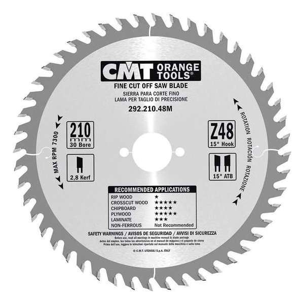 CMT 292.230.64M HW Cirkelzaagblad - 230 x 30 x 64T - Hout