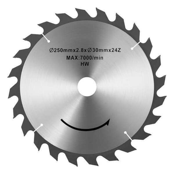 MSW Cirkelzaagblad - Ø250 mm