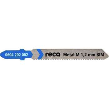 Reca Decoupeerzaagblad BiM - Metaal - 1,2mm - 75/50 mm voor staalplaten en RVS (1,0 - 3,0 mm) (10 stuks)