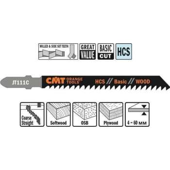 Decoupeerzaag HSS 75 x 100 mm. 8tpi (basic,wood)