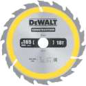 DeWalt DT1933 Cirkelzaagblad - 165 x 20 x 18T - Hout