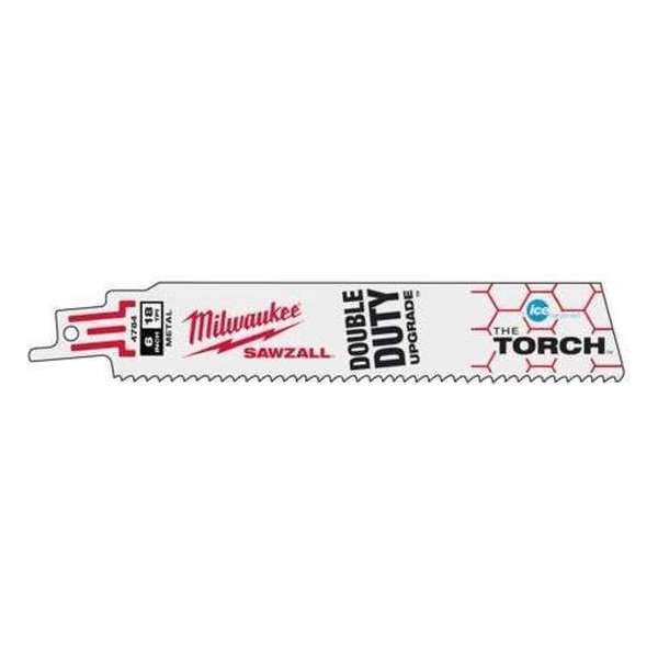 Milwaukee 48004784 Torch Ice Edge Reciprozaagblad - 150 x 18TPI - Metaal (5st)