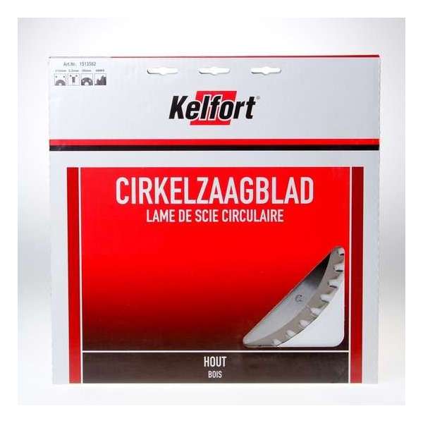 Kelfort Cirkelzaagblad hardmetaal 48 tanden WS-UW diameter 315 x 3.2 x 30mm (Prijs per stuk)