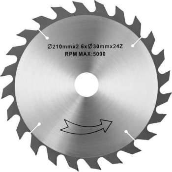 MSW Cirkelzaagblad - Ø210 mm