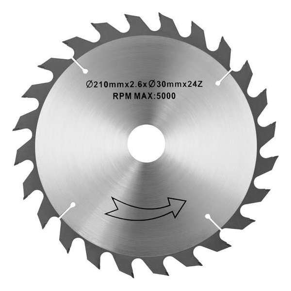 MSW Cirkelzaagblad - Ø210 mm