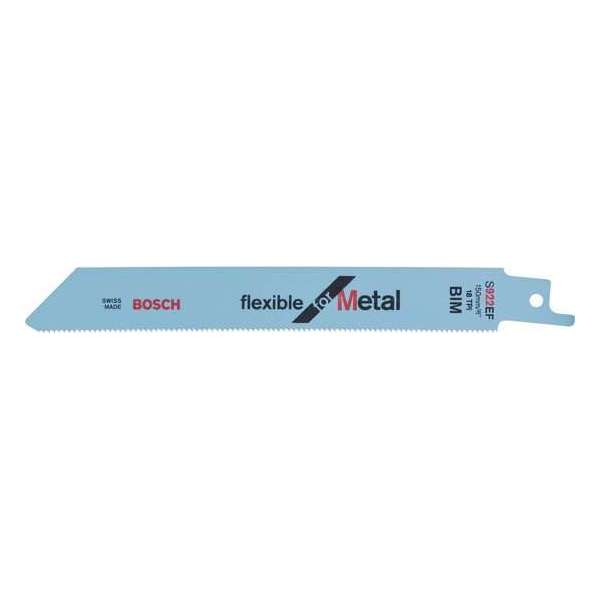 Bosch - Reciprozaagblad S 922 EF Flexible for Metal - 100 stuks