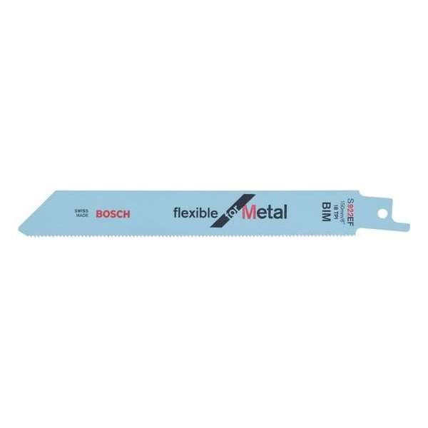 Bosch - Reciprozaagblad S 922 EF Flexible for Metal - 2 stuks