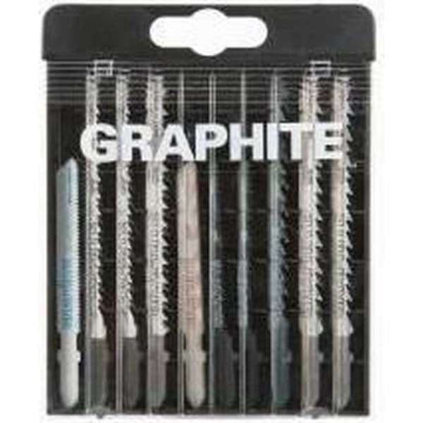 Graphite Decoupeerzaagbladenset 10dlg